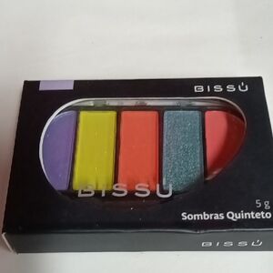 Sombras Quinteto Eyeshadow Palette - Vibrant Colors